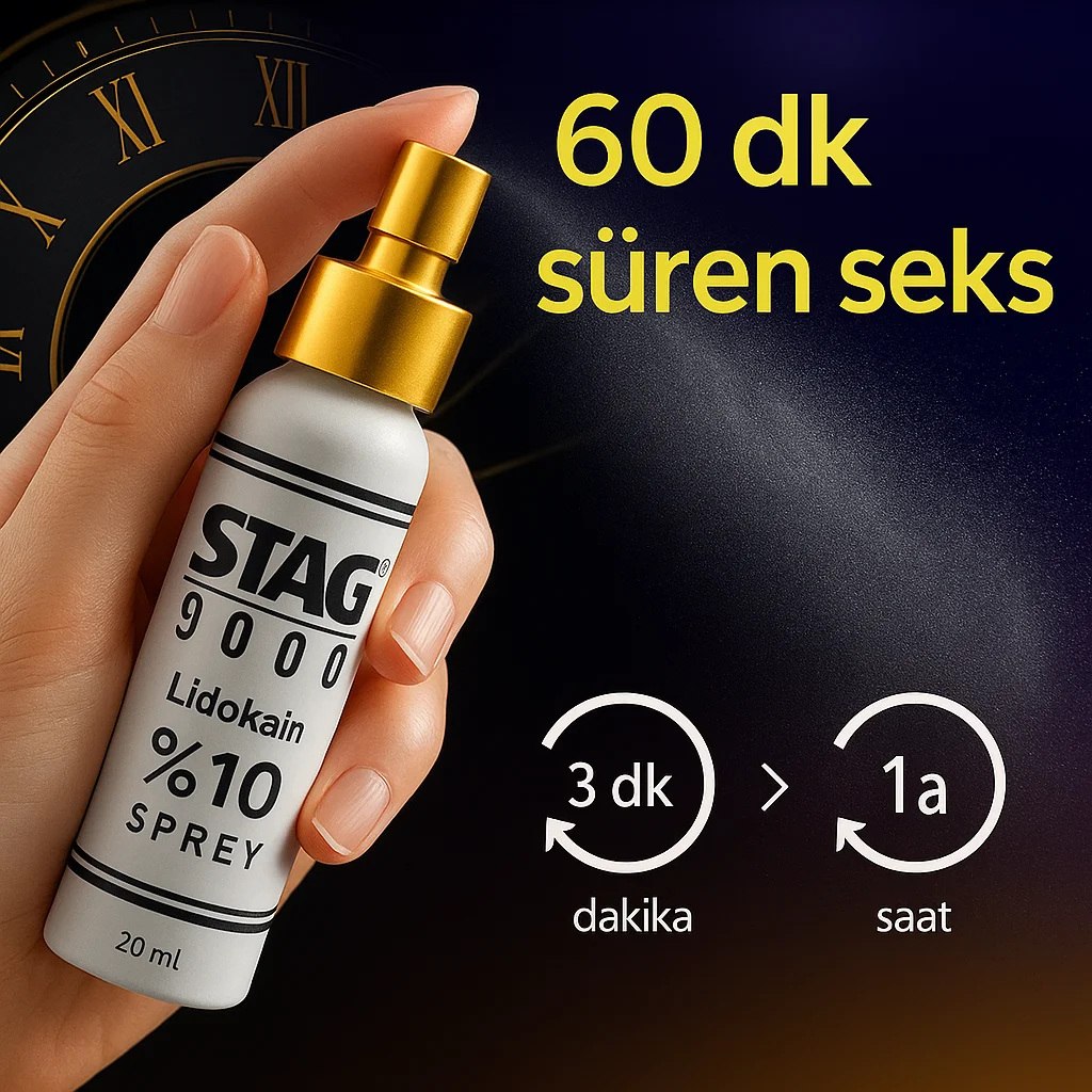 STAG 9000 Geciktirici Sprey Nasıl Kullanılır? | Adım Adım Uygulama Rehberi