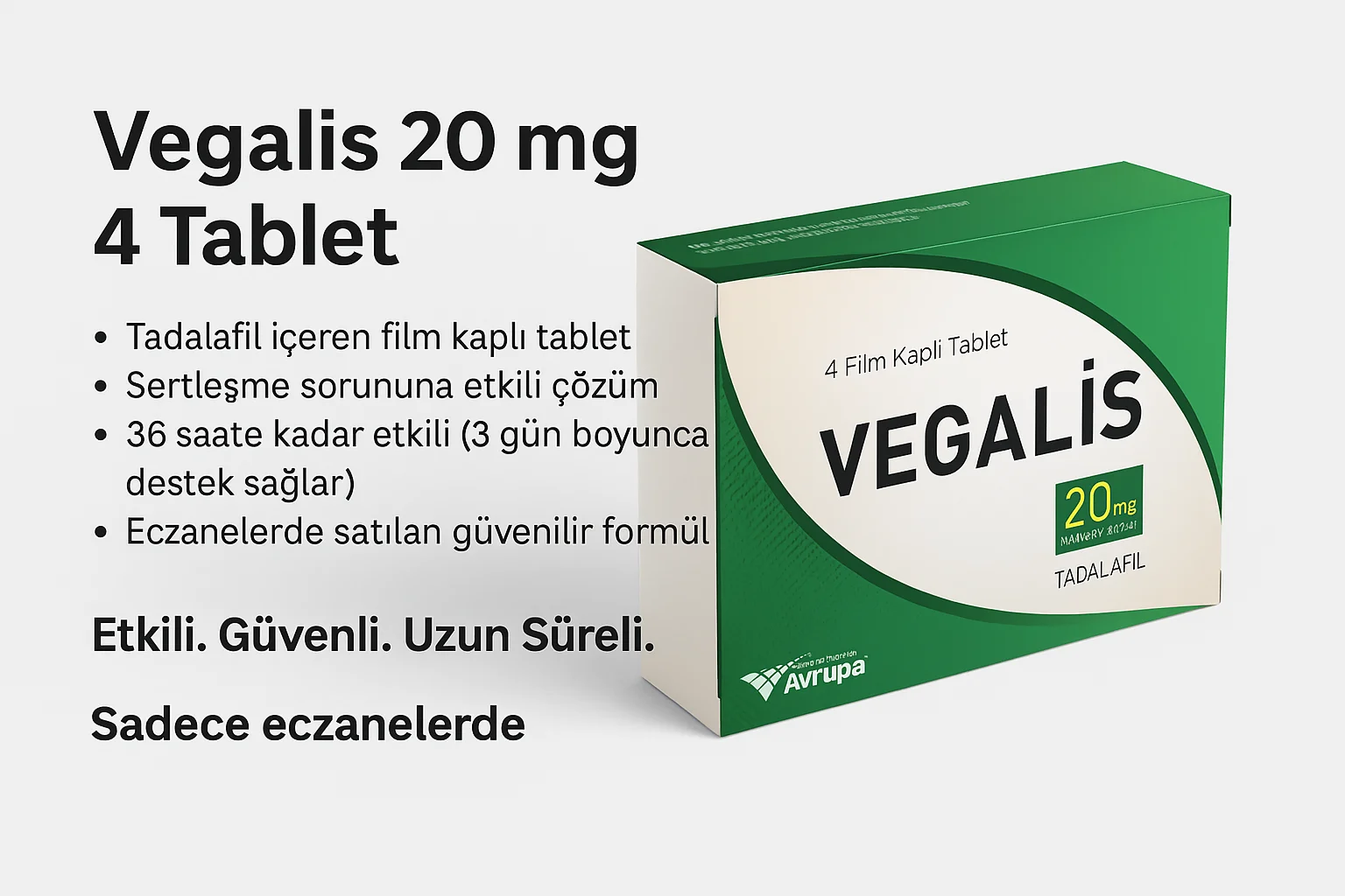 Erektil Disfonksiyon (Sertleşme Sorunu) Nedir? Kalıcı Çözüm İçin Vegalis 20 mg ile Tanışın