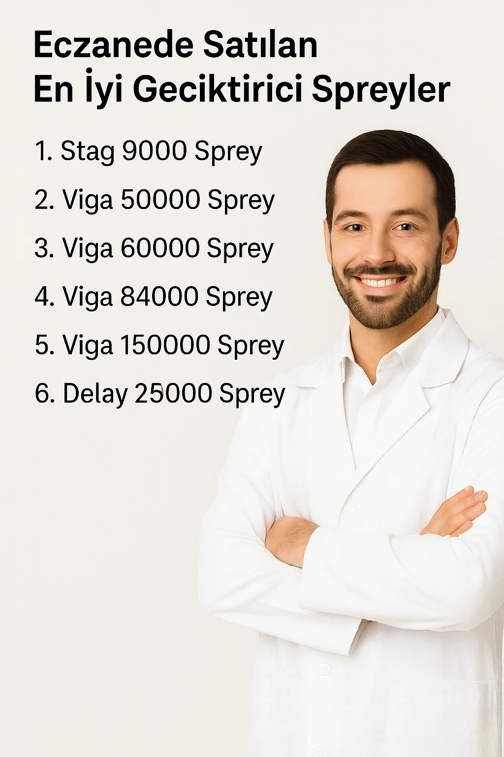 Eczanede Satılan En İyi Geciktirici Spreyler – Stag 9000, Viga Serisi ve Diğer Popüler Markalar