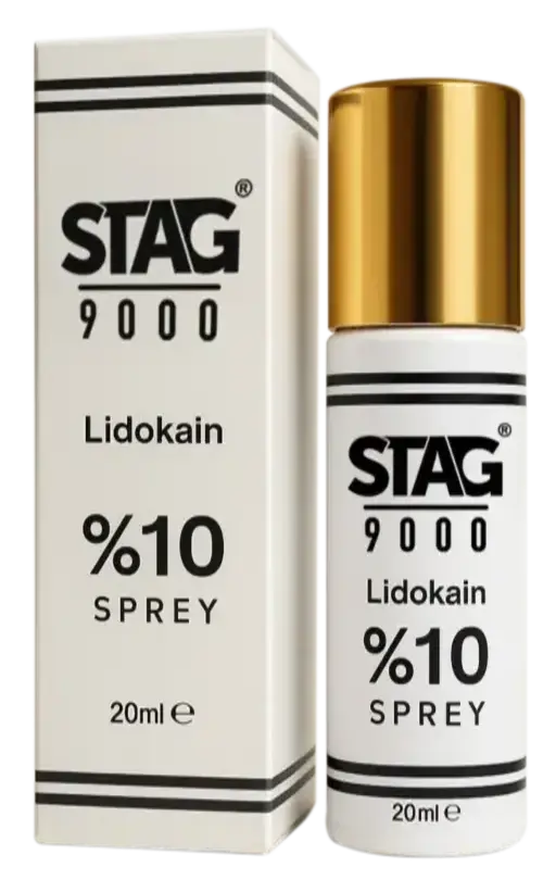 Stag 9000 Geciktirici Sprey 20 ml For Men - Sadece Eczanelerde