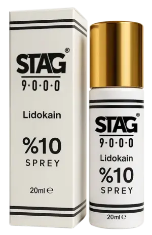 Stag 9000 Geciktirici Sprey 20 ml For Men - Sadece Eczanelerde